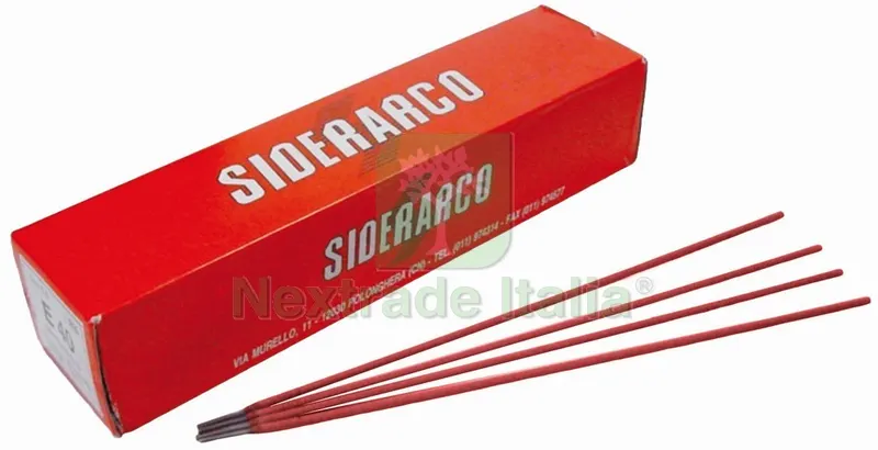 ELETTRODO PER SALDATURA RUTILICO E40 Ø mm. 2,5x300 - rosso (825 pz.) — Saldatrici e accessori — rif. FERX.VIT56151 ELETTRODO PER SALDATURA RUTILICO E40 Ø mm. 2,5x300 - rosso (825 pz.) — Saldatrici e accessori — rif. FERX.VIT56151