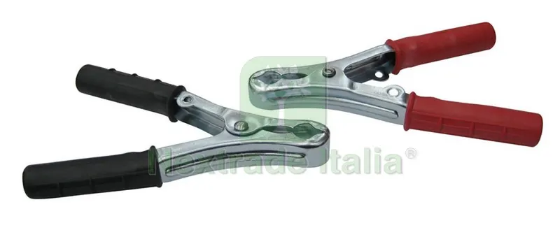 25PZ MORSETTO PER COLLEGAMENTO BATTERIE Col. Rosso cm. 12 - 60 Amp. — Morse morsetti e strettoi — rif. FERX.VIT478