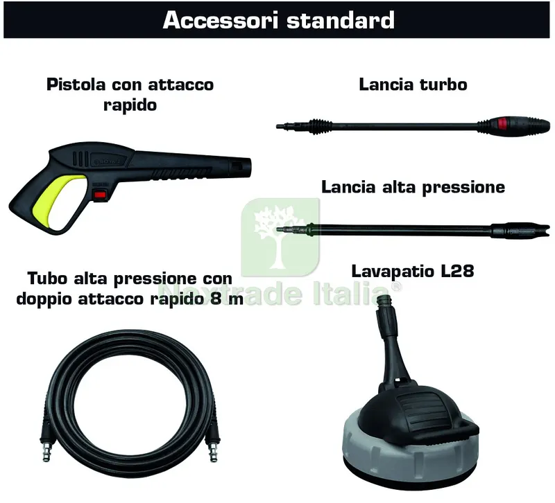 IDROPULITRICE AD ACQUA FREDDA AD INDUZIONE PASCAL 20 2.100 W con Patio — Smerigliatrici e seghe — rif. FERX.VIT59106 — foto 2