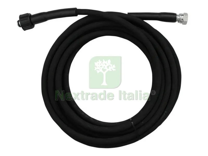 TUBO ALTA PRESSIONE PER IDROPULITRICE MT.8 Attacco 3/8 - M22 — Smerigliatrici e seghe — rif. FERX.VIT38618 TUBO ALTA PRESSIONE PER IDROPULITRICE MT.8 Attacco 3/8 - M22 — Smerigliatrici e seghe — rif. FERX.VIT38618