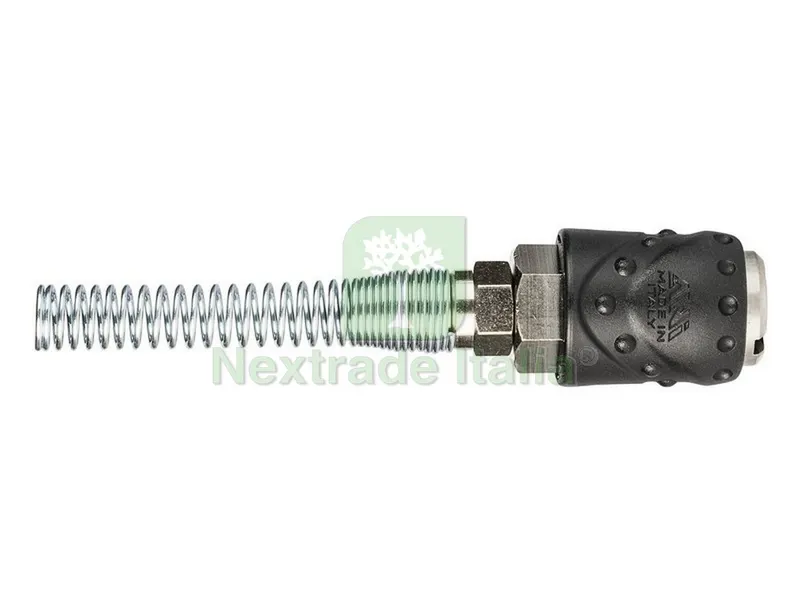 RACCORDO PER SPIRALI ATTACCO RAPIDO PER COMPRESSORI mis. 6x8 (BL) — Tubi e raccordi — rif. FERX.VIT44983 RACCORDO PER SPIRALI ATTACCO RAPIDO PER COMPRESSORI mis. 6x8 (BL) — Tubi e raccordi — rif. FERX.VIT44983