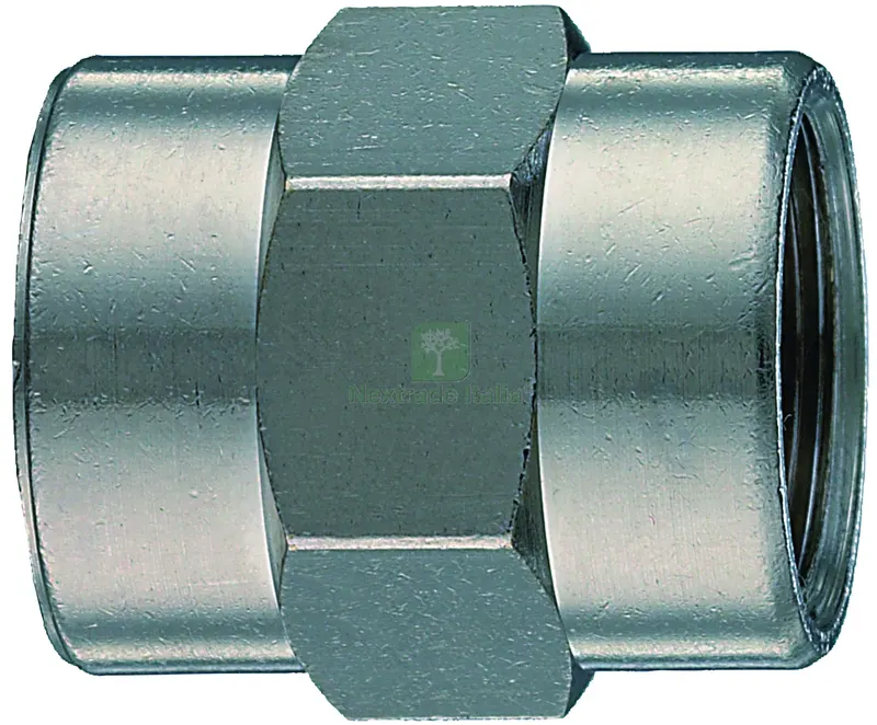 10PZ MANICOTTO DI COLLEGAMENTO PER COMPRESSORI 3/8Fx3/8F — Tubi e raccordi — rif. FERX.VIT60240 10PZ MANICOTTO DI COLLEGAMENTO PER COMPRESSORI 3/8Fx3/8F — Tubi e raccordi — rif. FERX.VIT60240