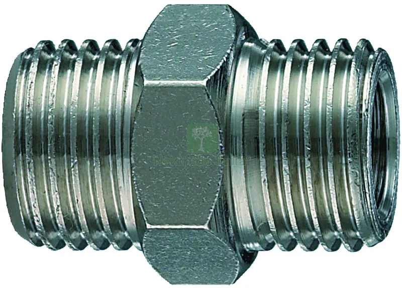 10PZ NIPPLO DI COLLEGAMENTO PER COMPRESSORI 3/8Mx3/8M — Tubi e raccordi — rif. FERX.VIT60238 10PZ NIPPLO DI COLLEGAMENTO PER COMPRESSORI 3/8Mx3/8M — Tubi e raccordi — rif. FERX.VIT60238