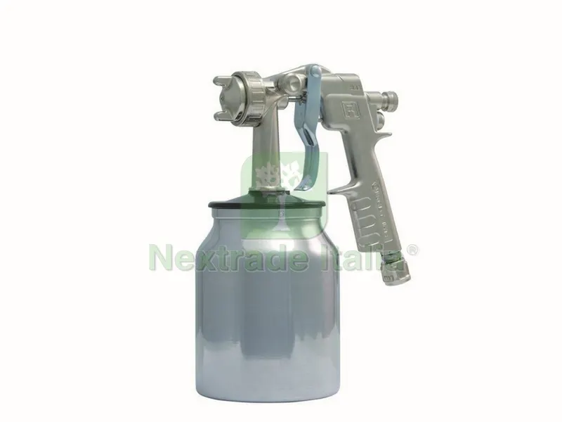 AEROGRAFO VERNICIATURA SERBATOIO INF. ALLUMINIO 1 LT PER COMPRESSORI — Spatole e attrezzi per stesura — rif. FERX.VIT45052 AEROGRAFO VERNICIATURA SERBATOIO INF. ALLUMINIO 1 LT PER COMPRESSORI — Spatole e attrezzi per stesura — rif. FERX.VIT45052