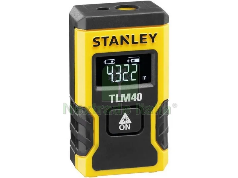 RILEVATORE DI DISTANZE METRO LASER TLM40 mt.12 — Misurazione e taglio manuale — rif. FERX.VIT54589 RILEVATORE DI DISTANZE METRO LASER TLM40 mt.12 — Misurazione e taglio manuale — rif. FERX.VIT54589