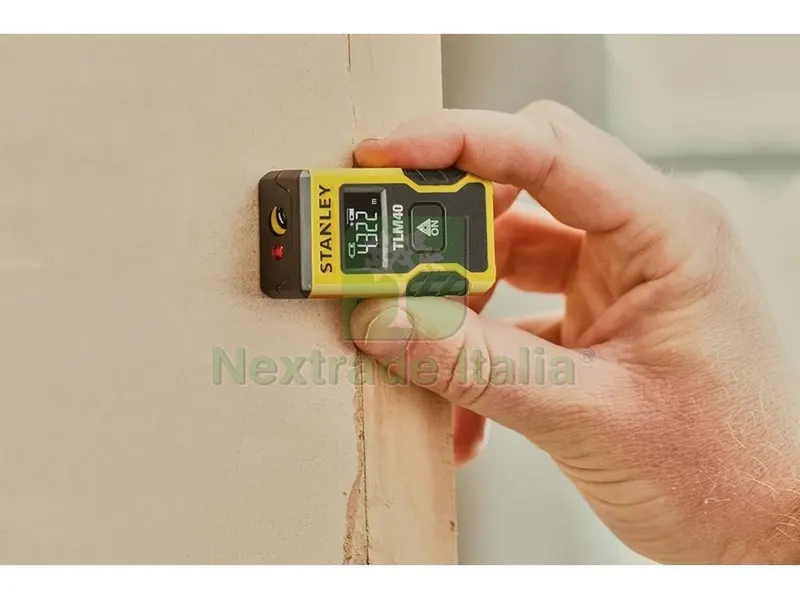 RILEVATORE DI DISTANZE METRO LASER TLM40 mt.12 — Misurazione e taglio manuale — rif. FERX.VIT54589 — foto 2 RILEVATORE DI DISTANZE METRO LASER TLM40 mt.12 — Misurazione e taglio manuale — rif. FERX.VIT54589 — foto 2