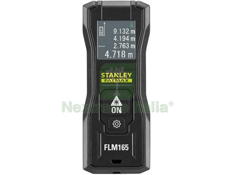 RILEVATORE DI DISTANZE METRO LASER FATMAX FLM165 mt.50 — Misurazione e taglio manuale — rif. FERX.VIT54626 RILEVATORE DI DISTANZE METRO LASER FATMAX FLM165 mt.50 — Misurazione e taglio manuale — rif. FERX.VIT54626
