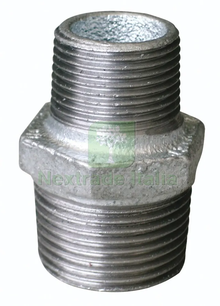 10PZ NIPPLI DOPPI RIDOTTI IN GHISA Figura 245 mis. 1x3/4 — Raccordi in ghisa e figure — rif. FERX.VIT4722