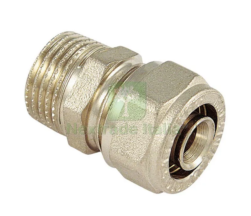 5PZ RACCORDO PER TUBO MULTISTRATO diritto maschio mis. 20x1/2 — Tubi e raccordi — rif. FERX.VIT28970