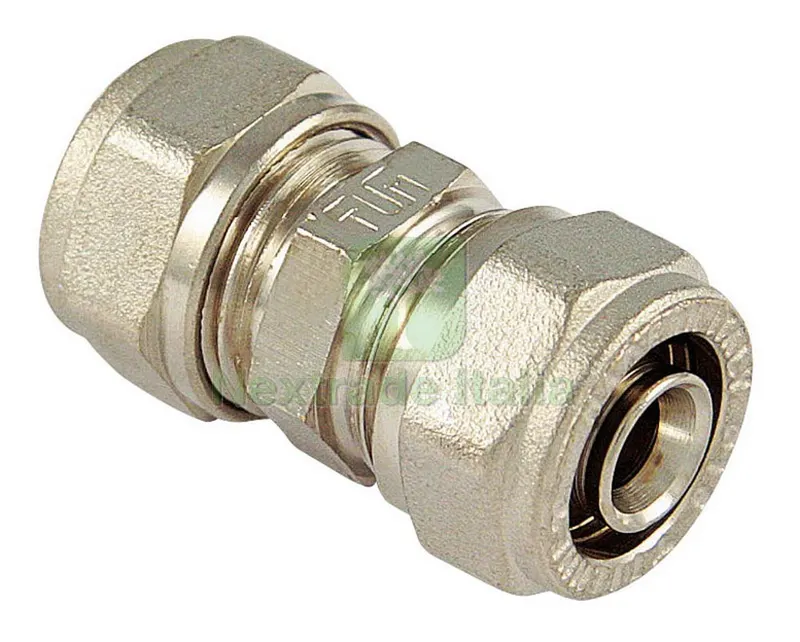 10PZ RACCORDO PER TUBO MULTISTRATO diritto doppio mis. 16 — Tubi e raccordi — rif. FERX.VIT28973 10PZ RACCORDO PER TUBO MULTISTRATO diritto doppio mis. 16 — Tubi e raccordi — rif. FERX.VIT28973