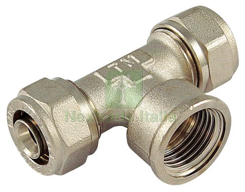 5PZ RACCORDO PER TUBO MULTISTRATO a T femmina mis. 16x1/2x16 — Tubi e raccordi — rif. FERX.VIT28984