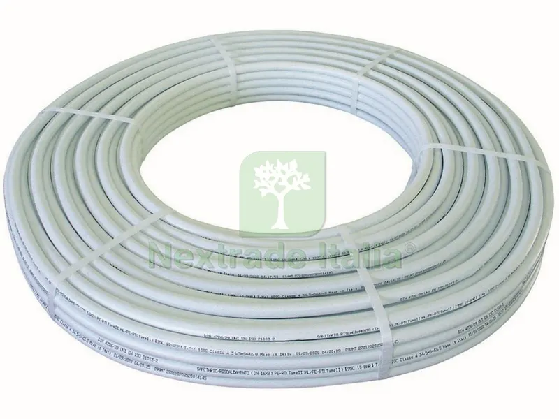 100MT TUBO MULTISTRATO NUDO spessore alluminio mm. 0,20 mis. 16x2,0 MT 100 — Tubi e raccordi — rif. FERX.VIT50062 100MT TUBO MULTISTRATO NUDO spessore alluminio mm. 0,20 mis. 16x2,0 MT 100 — Tubi e raccordi — rif. FERX.VIT50062
