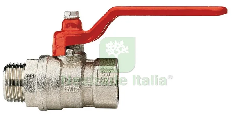 2PZ VALVOLA A SFERA VIENNA IN OTTONE Art. 117 mis. 1.1/2 — Rubinetti e valvole — rif. FERX.VIT5498 2PZ VALVOLA A SFERA VIENNA IN OTTONE Art. 117 mis. 1.1/2 — Rubinetti e valvole — rif. FERX.VIT5498