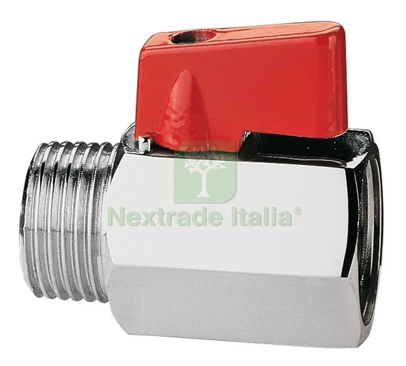 20PZ VALVOLA A SFERA IN OTTONE MINI M/F Art. 126 mis. 1/2 — Rubinetti e valvole — rif. FERX.VIT5748 20PZ VALVOLA A SFERA IN OTTONE MINI M/F Art. 126 mis. 1/2 — Rubinetti e valvole — rif. FERX.VIT5748