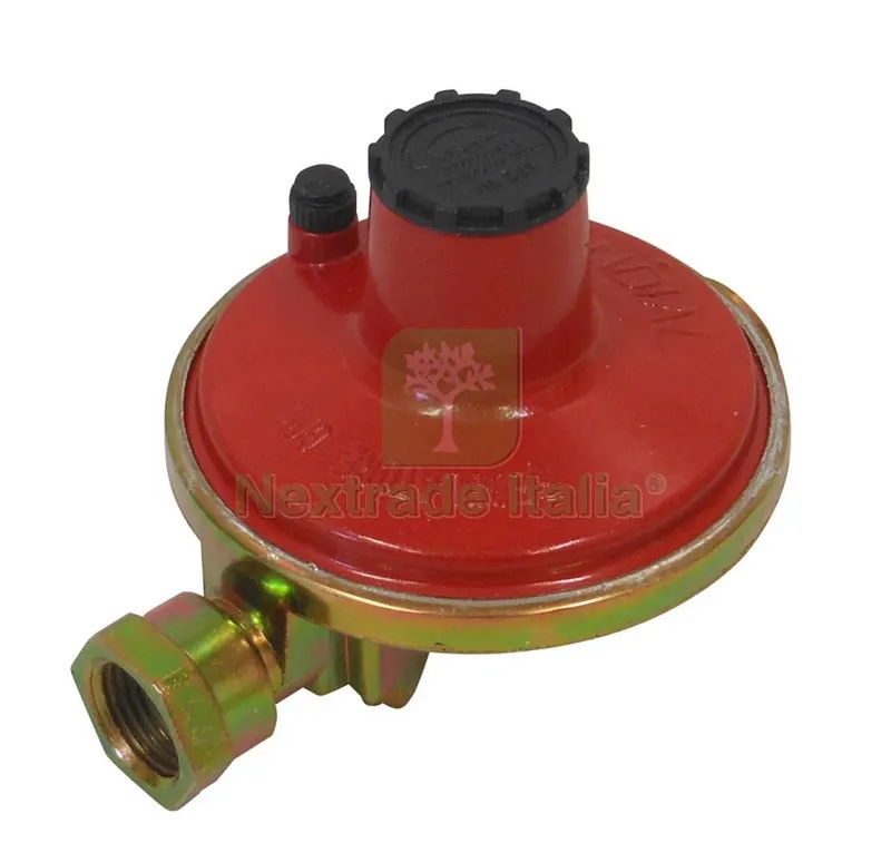 REGOLATORE GAS BASSA PRESSIONE uscita 1/2F portata 10 kg/h — Pompe — rif. FERX.VIT31238