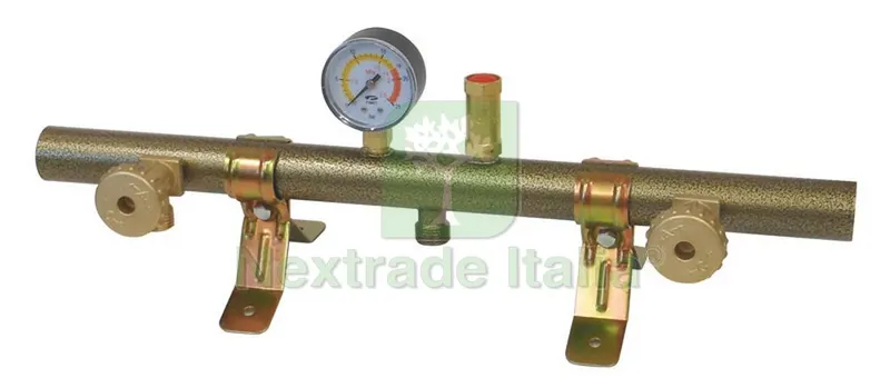 CENTRALINA GAS TUBOLARE CON VALVOLA E MANOMETRO 2 USCITE — Rubinetti e valvole — rif. FERX.VIT31236 CENTRALINA GAS TUBOLARE CON VALVOLA E MANOMETRO 2 USCITE — Rubinetti e valvole — rif. FERX.VIT31236