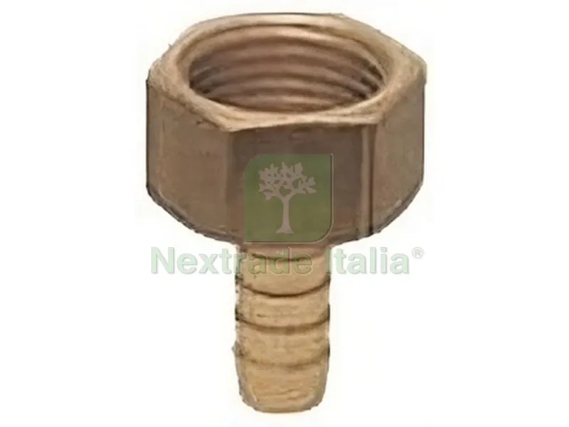 10PZ RACCORDO PORTAGOMMA GPL F 1.2x10 — Tubi e raccordi — rif. FERX.VIT54057