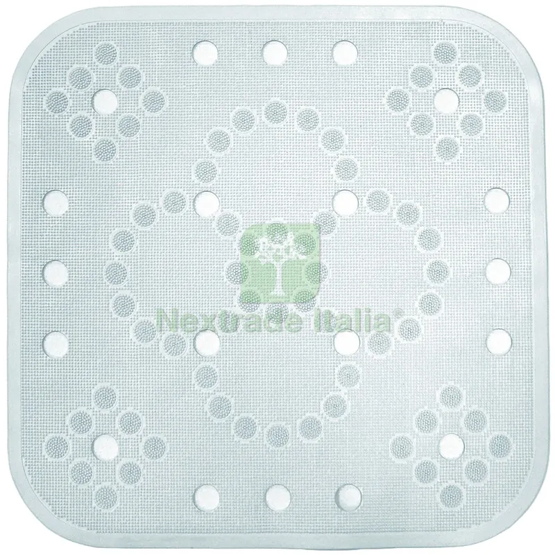 Tappeto Doccia Antiscivolo cm. 54x54 col. Bianco — Casalinghi e organizzazione — rif. FERX.VIT58888 Tappeto Doccia Antiscivolo cm. 54x54 col. Bianco — Casalinghi e organizzazione — rif. FERX.VIT58888