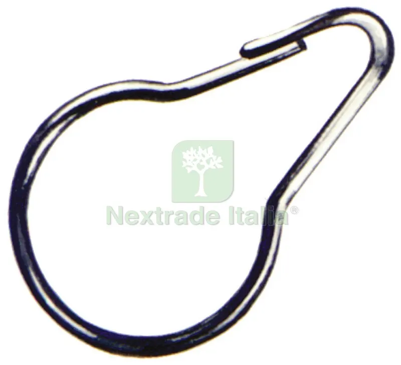 200CT ANELLO PER TENDA DOCCIA ZINCOCROMATO PICCOLO — Casalinghi e organizzazione — rif. FERX.VIT15619