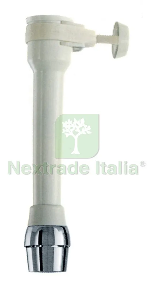 CANNUCCIA PER RUBINETTI CON AREATORE CROMATO cm. 15 — Rubinetti e valvole — rif. FERX.VIT18886 CANNUCCIA PER RUBINETTI CON AREATORE CROMATO cm. 15 — Rubinetti e valvole — rif. FERX.VIT18886