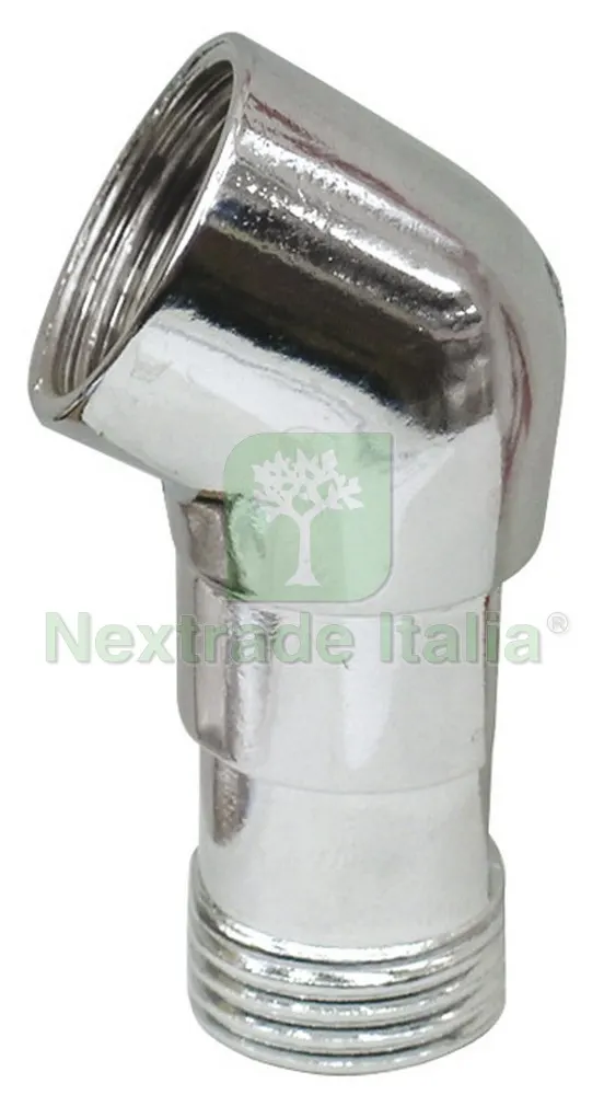 CURVA FISSA PER DOCCETTA mis. 1/2 — Rubinetti e valvole — rif. FERX.VIT6604 CURVA FISSA PER DOCCETTA mis. 1/2 — Rubinetti e valvole — rif. FERX.VIT6604