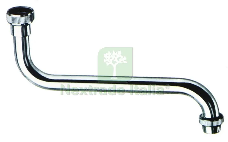 CANNA PER LAVELLO A S UNIVERSALE mm. 250 — Sanitari e ceramiche — rif. FERX.VIT14499 CANNA PER LAVELLO A S UNIVERSALE mm. 250 — Sanitari e ceramiche — rif. FERX.VIT14499
