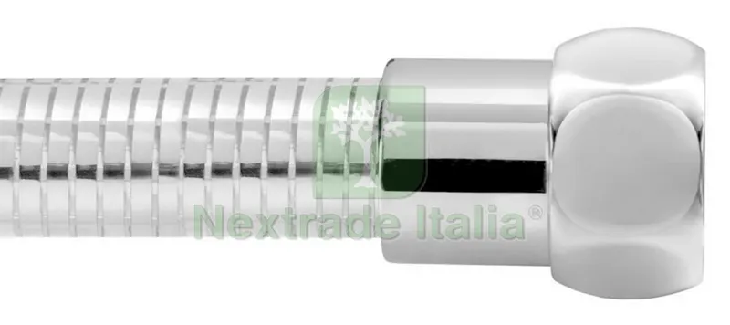 FLESSIBILE SILVER METALLIC 1/2 F x 1/2 F (ghiera-cono) cm. 150 — Tubi e raccordi — rif. FERX.VIT28247 FLESSIBILE SILVER METALLIC 1/2 F x 1/2 F (ghiera-cono) cm. 150 — Tubi e raccordi — rif. FERX.VIT28247