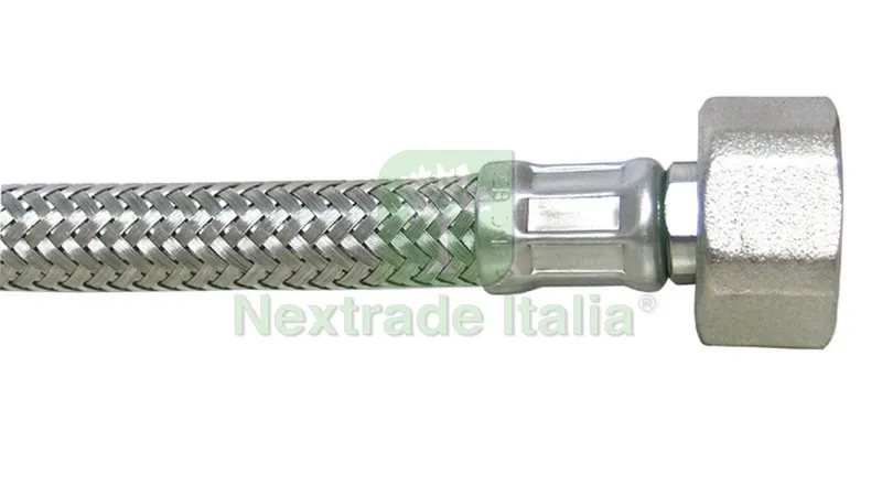 FLESSIBILE FLEXCORE Attacco 1/2M x 1/2 F cm. 25 — Raccordi a pressare e multistrato — rif. FERX.VIT24153 FLESSIBILE FLEXCORE Attacco 1/2M x 1/2 F cm. 25 — Raccordi a pressare e multistrato — rif. FERX.VIT24153