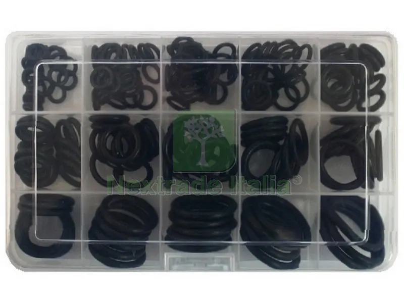 Cassetta Guarnizioni O-Ring Mista pz. 354 — Guarnizioni e tenute — rif. FERX.VIT55699 Cassetta Guarnizioni O-Ring Mista pz. 354 — Guarnizioni e tenute — rif. FERX.VIT55699