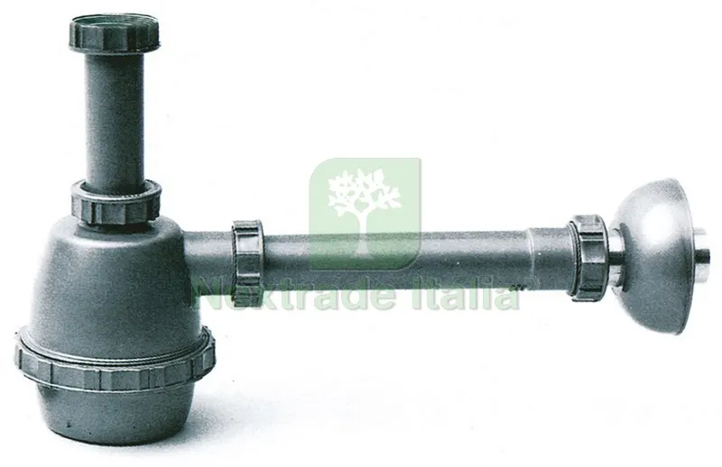 SIFONE IN PLASTICA A 1 VIA Senza piletta mis. 1.1/2 — Scarichi e sifoni — rif. FERX.VIT6279 SIFONE IN PLASTICA A 1 VIA Senza piletta mis. 1.1/2 — Scarichi e sifoni — rif. FERX.VIT6279