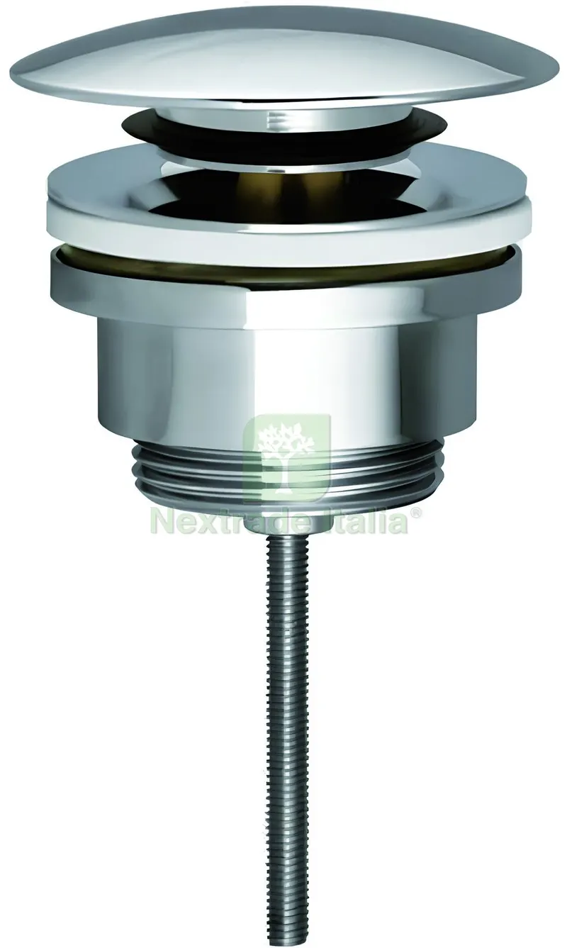 PILETTA A SCATTO CLICK CLACK PER CERAMICA E VETRO 1''1/4 ottone cromato — Scarichi e sifoni — rif. FERX.VIT57756