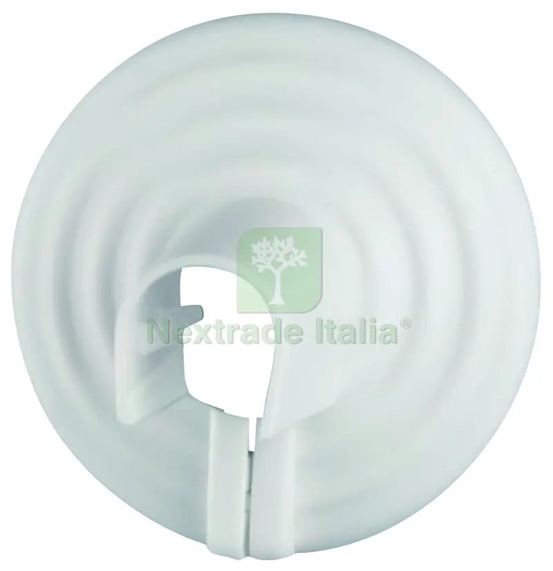 30PZ ROSETTA COPRITUBO APRIBILE PER TUBI RADIATORI in polipropilene Ø mm. 10-16 — Tubi e raccordi — rif. FERX.VIT58469 30PZ ROSETTA COPRITUBO APRIBILE PER TUBI RADIATORI in polipropilene Ø mm. 10-16 — Tubi e raccordi — rif. FERX.VIT58469
