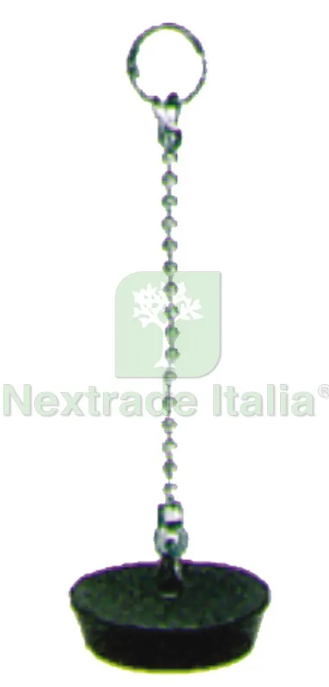 50PZ TAPPO PER LAVELLO CON CATENA Ø mm. 40 - cat. cm. 45 — Sanitari e ceramiche — rif. FERX.VIT14262 50PZ TAPPO PER LAVELLO CON CATENA Ø mm. 40 - cat. cm. 45 — Sanitari e ceramiche — rif. FERX.VIT14262