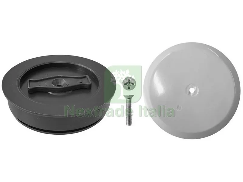 TAPPO PP AD ESPANSIONE PER CASSETTE DI PIOMBO CON PIASTRA Ø MM. 100 — Scarichi e sifoni — rif. FERX.VIT49749