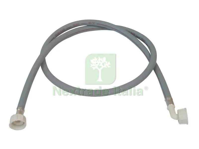 TUBO CARICO LAVATRICE Attacco 3/4 cm. 150 con curva — Tubi e raccordi — rif. FERX.VIT42724