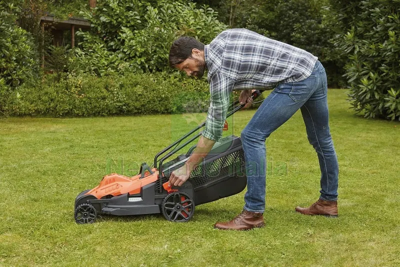 Black+Decker TOSAERBA ELETTRICO BEMW461BH-QS 1.400 W — Attrezzi da giardino a motore — rif. FERX.VIT56225 — foto 2
