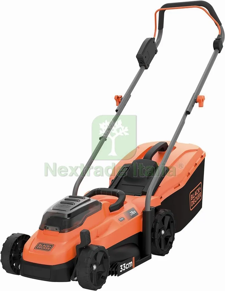 Black+Decker TOSAERBA A BATTERIA BCMW3318L2-QW 18V 2 batterie 2,5 Ah — Attrezzi da giardino a motore — rif. FERX.VIT56228