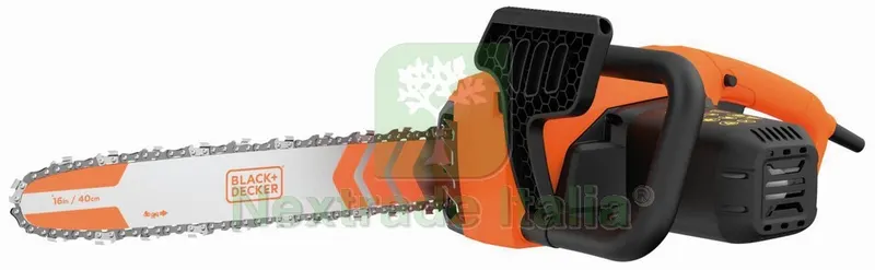Black+Decker ELETTROSEGA BECS2040-QS 2.000 W barra cm. 40 — Elettroseghe e motoseghe — rif. FERX.VIT56215 Black+Decker ELETTROSEGA BECS2040-QS 2.000 W barra cm. 40 — Elettroseghe e motoseghe — rif. FERX.VIT56215