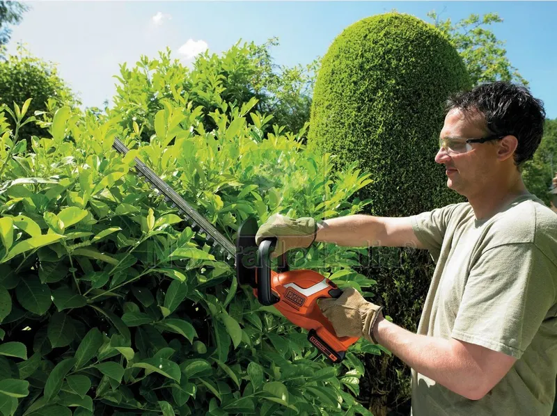 Black+Decker Tagliasiepi a Batteria GTC1845L20-QW 18 V 2,0 Ah — Attrezzi da giardino a motore — rif. FERX.VIT56224 — foto 2