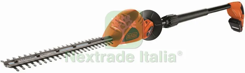 Black+Decker TAGLIASIEPI A BATTERIA GTC1843L20-QW 18 V 2,0 Ah testa orienta — Attrezzi da giardino a motore — rif. FERX.VIT56223