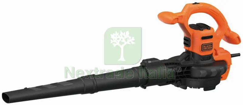 Black+Decker Aspiratore Soffiatore Trituratore Elettrico BEBLV260-QS 2.600 W — Attrezzi da giardino a motore — rif. FERX.VIT56210 — foto 2