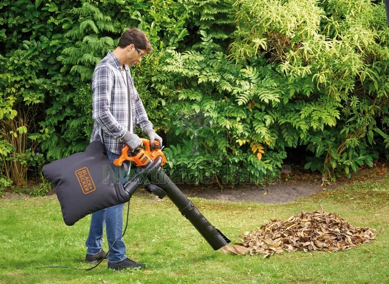 Black+Decker Aspiratore Soffiatore Trituratore Elettrico BEBLV260-QS 2.600 W — Attrezzi da giardino a motore — rif. FERX.VIT56210 — foto 3