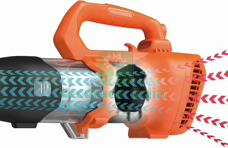 Black+Decker SOFFIATORE ASSIALE ELETTRICO BEBL185-QS 1.850 W — Attrezzi da giardino a motore — rif. FERX.VIT56219 — foto 2 Black+Decker SOFFIATORE ASSIALE ELETTRICO BEBL185-QS 1.850 W — Attrezzi da giardino a motore — rif. FERX.VIT56219 — foto 2