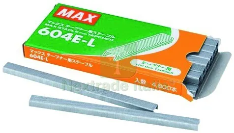 10CF PUNTI METALLICI PER LEGATRICE ''HTB-1'' pz 4800 — Chiodi e graffe — rif. FERX.VIT56971 10CF PUNTI METALLICI PER LEGATRICE ''HTB-1'' pz 4800 — Chiodi e graffe — rif. FERX.VIT56971
