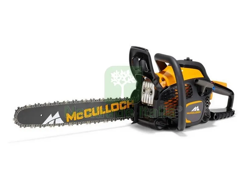 McCulloch MOTOSEGA CS 50S Barra cm. 45 - cc. 50 - kW 2,1 (Motore Husqvarna) — Attrezzi da giardino a motore — rif. FERX.VIT43394 McCulloch MOTOSEGA CS 50S Barra cm. 45 - cc. 50 - kW 2,1 (Motore Husqvarna) — Attrezzi da giardino a motore — rif. FERX.VIT43394