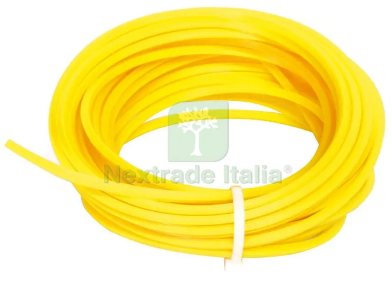 FILO QUADRATO PER DECESPUGLIATORE Col. Giallo mm. 2,4x50 mt. — Attrezzi da giardino a motore — rif. FERX.VIT14786 FILO QUADRATO PER DECESPUGLIATORE Col. Giallo mm. 2,4x50 mt. — Attrezzi da giardino a motore — rif. FERX.VIT14786