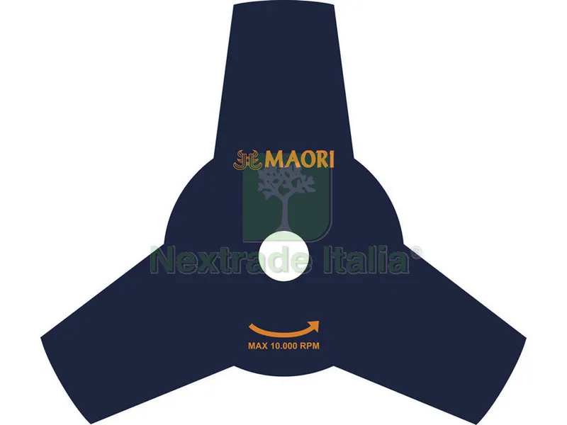 Disco in Acciaio a 3 Denti per Decespugliatore Ø mm. 230 — Attrezzi da giardino a motore — rif. FERX.VIT11110