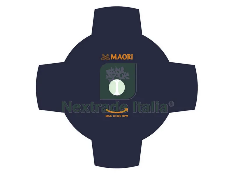 Disco a 4 Denti per Decespugliatore Ø mm. 255 — Attrezzi da giardino a motore — rif. FERX.VIT15632 Disco a 4 Denti per Decespugliatore Ø mm. 255 — Attrezzi da giardino a motore — rif. FERX.VIT15632