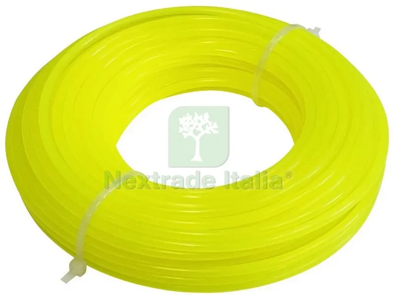 FILO TONDO PER DECESPUGLIATORE (blister) Col. Giallo Ø mm. 1,3x15 mt. — Attrezzi da giardino a motore — rif. FERX.VIT52075