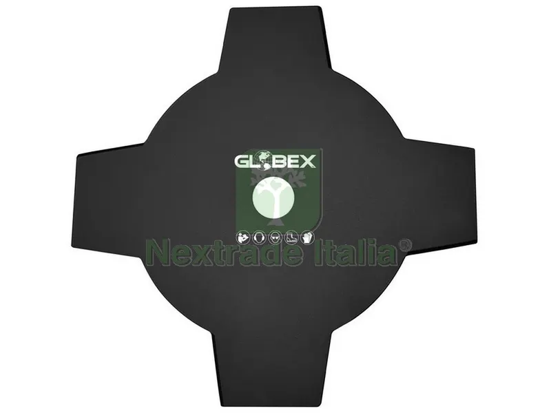 DISCO IN ACCIAIO A 4 DENTI PER DECESPUGLIATORE Ø mm. 255 — Attrezzi da giardino a motore — rif. FERX.VIT52413 DISCO IN ACCIAIO A 4 DENTI PER DECESPUGLIATORE Ø mm. 255 — Attrezzi da giardino a motore — rif. FERX.VIT52413